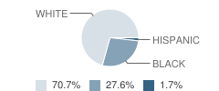 Project Rebuild Community School Student Race Distribution