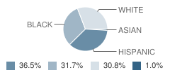 Academy of Arts and Sciences Student Race Distribution