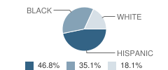 Buehrle Alternative Education School Student Race Distribution