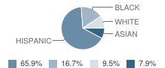 West Broadway Elementary School Student Race Distribution