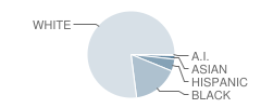 Cowpens Middle School Student Race Distribution