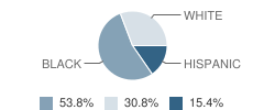 Elementary Alternative Learning Center School Student Race Distribution