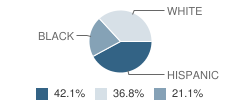 Canyon Lakes School Student Race Distribution