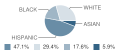 Taylor County Learning Center School Student Race Distribution