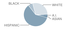 Lawndale Elementary School Student Race Distribution