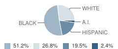 Hitchcock Headstart School Student Race Distribution