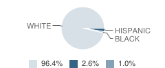 Alpine Online School Student Race Distribution