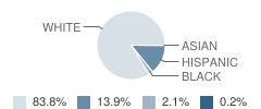 Ephraim School Student Race Distribution