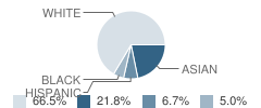 Mill Run Elementary School Student Race Distribution
