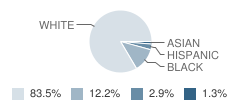 Olive Branch Elementary School Student Race Distribution