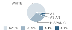 Lind Elementary School Student Race Distribution