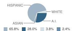 Camas Elementary School Student Race Distribution