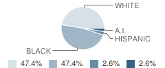 Mendota Mhi School Student Race Distribution